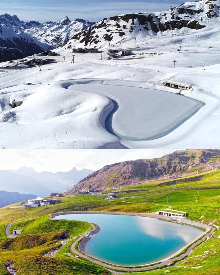 Apartmán Haus Crestas Samnaun Exteriér fotografie